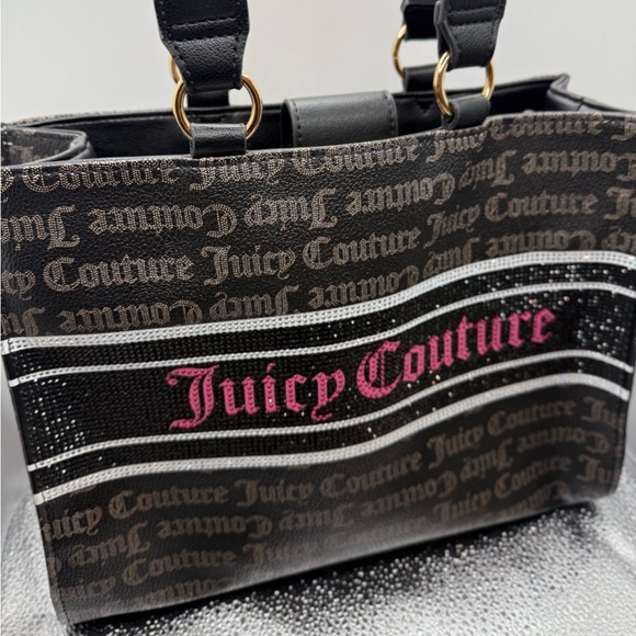 Juicy Couture brown Tote with Pink Logo - Picture 5 of 11